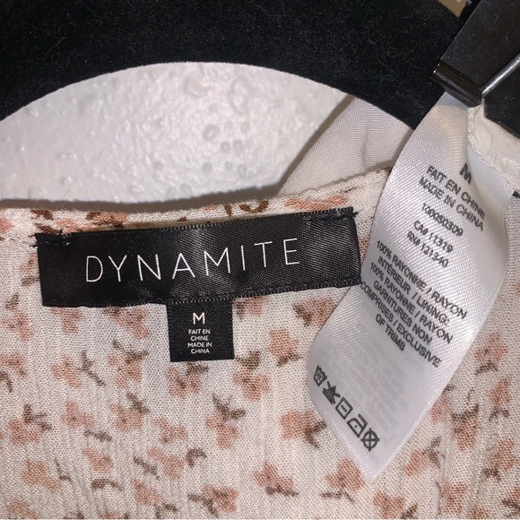 Front Tie Boho Floral Dress - Picture 5 of 5